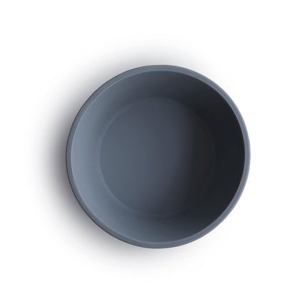 mushie Silicone Suction Bowl | BPA-Free Non-Slip Design (Ivory)