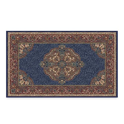 RUGGABLE Disney Traditional Mickey Mouse Washable Rug - Perfect Area Rug for Nursery Playroom Kids Room - Pet &amp; Child Friendly - Stain &amp; Water Resistant - Damask Grey 3&