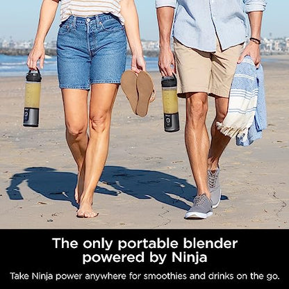 Ninja Blast Portable Blender, Cordless, 18oz. Vessel, Personal Blender For-Shakes and Smoothies, BPA Free, Leakproof-Lid and Sip Spout, USB-C Rechargeable, Dishwasher Safe Parts, Tinted Pink, BC151PK