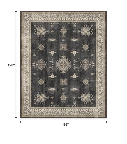 RUGGABLE – Verena Dark Wood – Machine Washable Runner Rug – Pet &amp; Child Friendly – Stain &amp; Water Resistant – Non-Slip – 2.5&