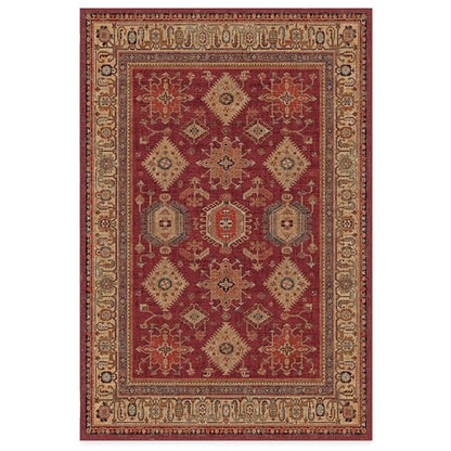 RUGGABLE – Cambria Ruby – Machine Washable Runner Rug – Pet &amp; Child Friendly – Stain &amp; Water Resistant – Non-Slip – 2.5&