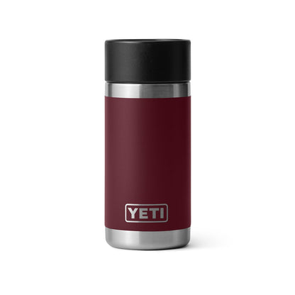 YETI Rambler 12 oz Bottle, Stainless Steel, Vacuum Insulated, with Hot Shot Cap