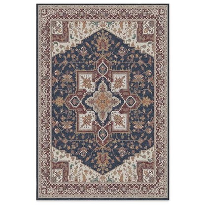 RUGGABLE Maral Heriz Washable Rug - Perfect Vintage Area Rug for Living Room Bedroom Kitchen - Pet &amp; Child Friendly - Stain &amp; Water Resistant - Creme 3&