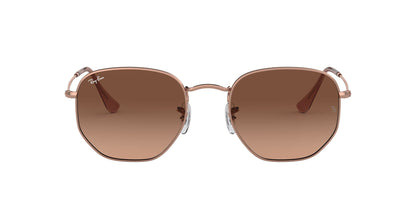 Ray-Ban RB3548N Hexagonal Flat Lens Sunglasses