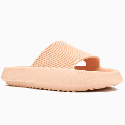 rosyclo Cloud Slippers for Women and Men, Pillow House Slippers Shower Shoes Indoor Slides Bathroom Sandals, Ultimate Comfort, Lightweight, Thick Sole, Non-Slip, Easy to Clean