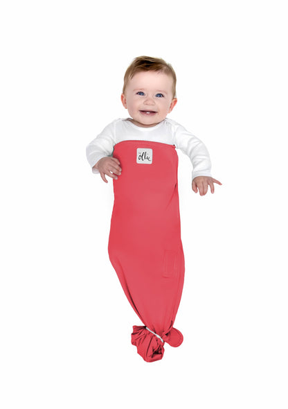 The Ollie Swaddle - Helps to Reduce The Moro (Startle) Reflex - Made from a Custom Designed Moisture-Wicking Material (Sky)