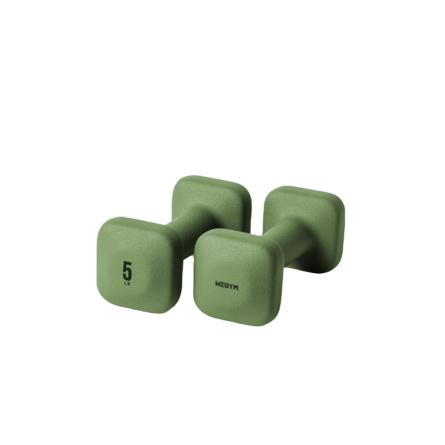 WeGym SafeGrip Dumbbells, Anti-Slip, Anti-Roll, Thick Handles, Free Weights, Square Dumbbells for Secure Workouts at Home, Weightlifting, and Personal Training