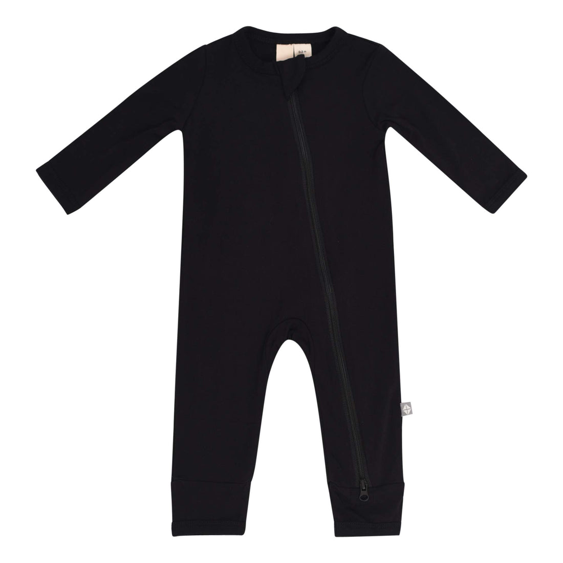 KYTE BABY Zippered Rompers, Unisex, Rayon Made from Bamboo (0-24 Months
