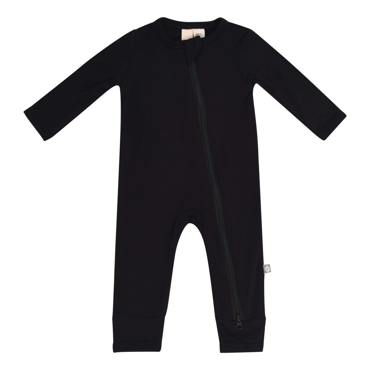 KYTE BABY Zippered Rompers, Unisex, Rayon Made from Bamboo (0-24 Months