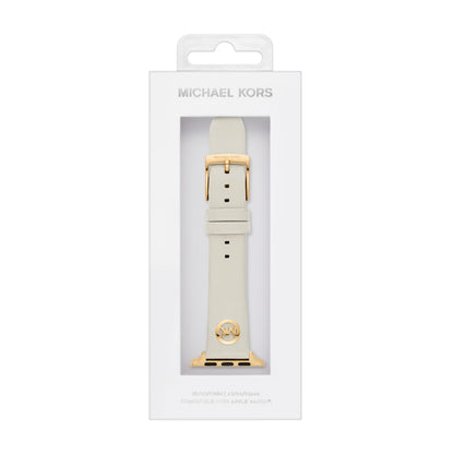Michael Kors Band for Apple Watch; Silicone or Leather Smart Watch Bands for Women; Compatible with Apple Watch 38mm, 40mm, 41mm