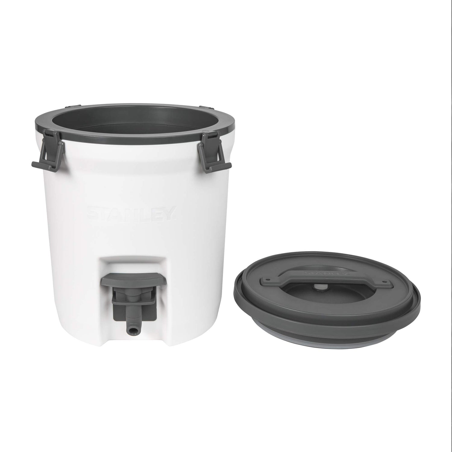 STANLEY Adventure 2 Gallon Fast Flow Water Jug, Ice Water Dispenser, Insulated Beverage Cooler with Easy Pour Spigot and Latched Foam Lid