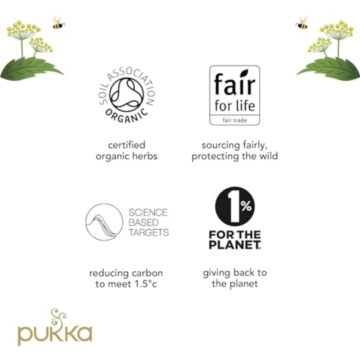 Pukka | Advent Calendar 2024 Organic Tea | Selection of 24 Delightful Black/Green Teas and Infusions | Christmas Gift Idea for Men and Women 100% Organic
