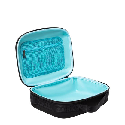 Corkcicle Lunchpod Insulated Lunch Bag, Black Neoprene, 11” x 8.75” x 4” – Crush-Proof Lunch Box Holds 16 oz Food Container – Cooler Bag Has Handle for Easy Carrying, Exterior &amp; Interior Pocket