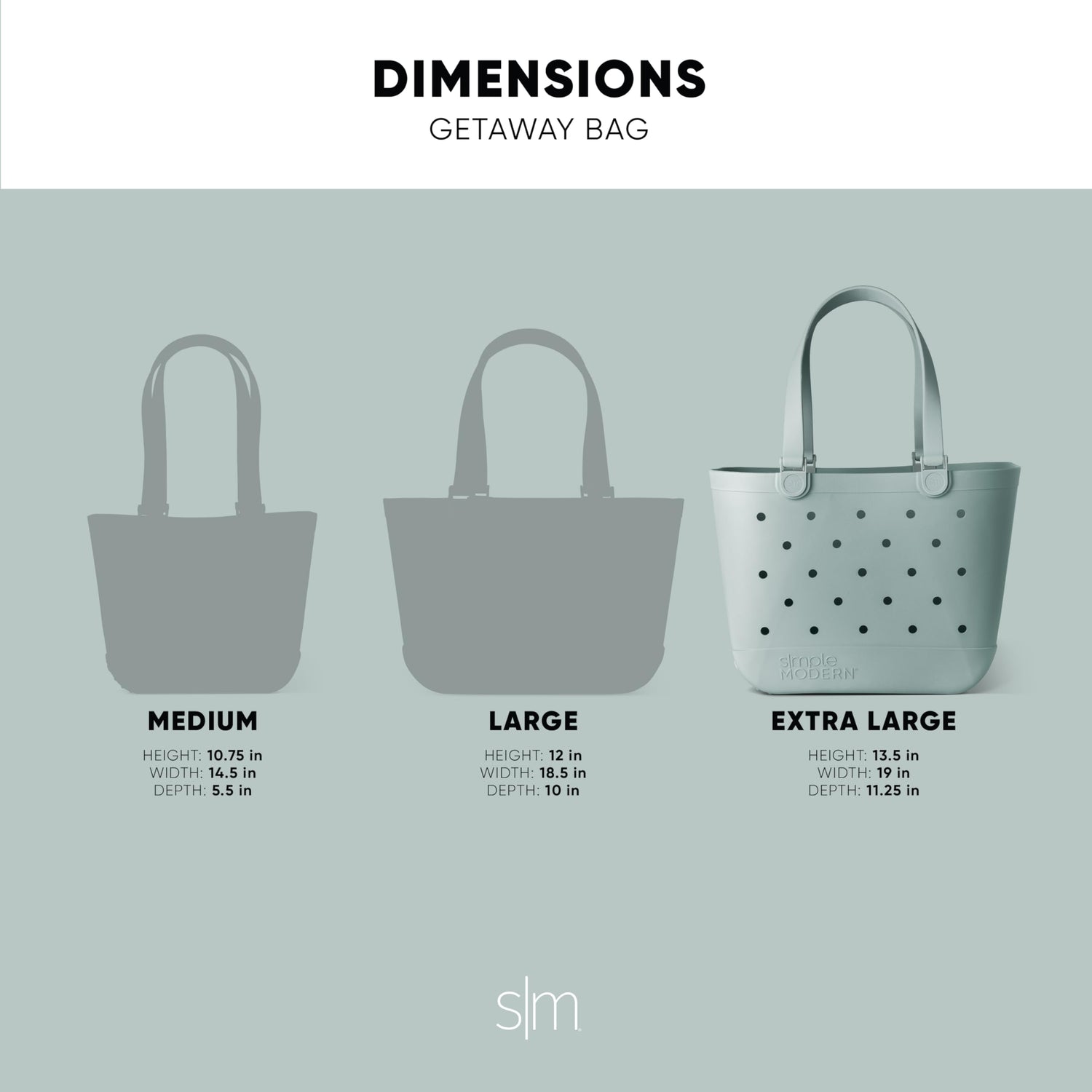 Simple Modern Beach Bag Rubber Tote | Waterproof Medium Tote Bag with Zipper Pocket for Pool, Groceries, Sports | Gifts For Women | Getaway Bag Collection | Almond Birch
