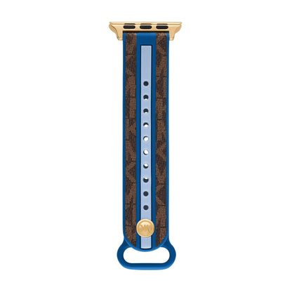 Michael Kors Band for Apple Watch; Silicone or Leather Smart Watch Bands for Women; Compatible with Apple Watch 38mm, 40mm, 41mm
