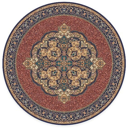 RUGGABLE Disney Traditional Mickey Mouse Washable Rug - Perfect Area Rug for Nursery Playroom Kids Room - Pet &amp; Child Friendly - Stain &amp; Water Resistant - Damask Grey 3&