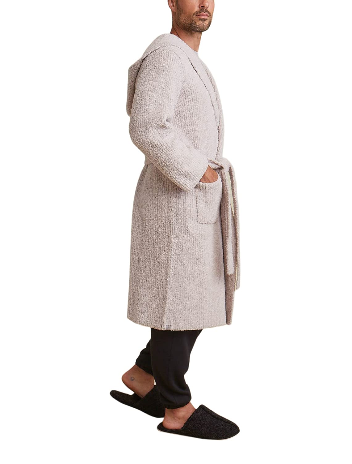 Barefoot Dreams CozyChic Ribbed Hooded Robe