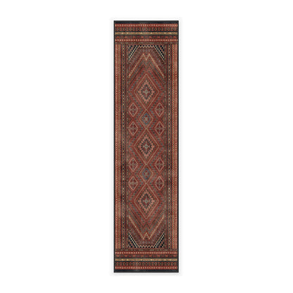 RUGGABLE Kaden Washable Rug - Perfect Vintage Area Rug for Living Room Bedroom Kitchen - Pet &amp; Child Friendly - Stain &amp; Water Resistant - Amber Red 3&