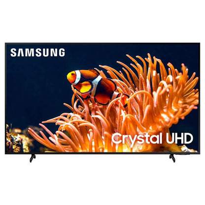 SAMSUNG 50-Inch Class 4K Crystal UHD DU8000 Series HDR Smart TV w/Object Tracking Sound Lite, Motion Xcelerator, Ultra Slim Design, Gaming Hub, Alexa Built-in (UN50DU8000, 2024 Model)
