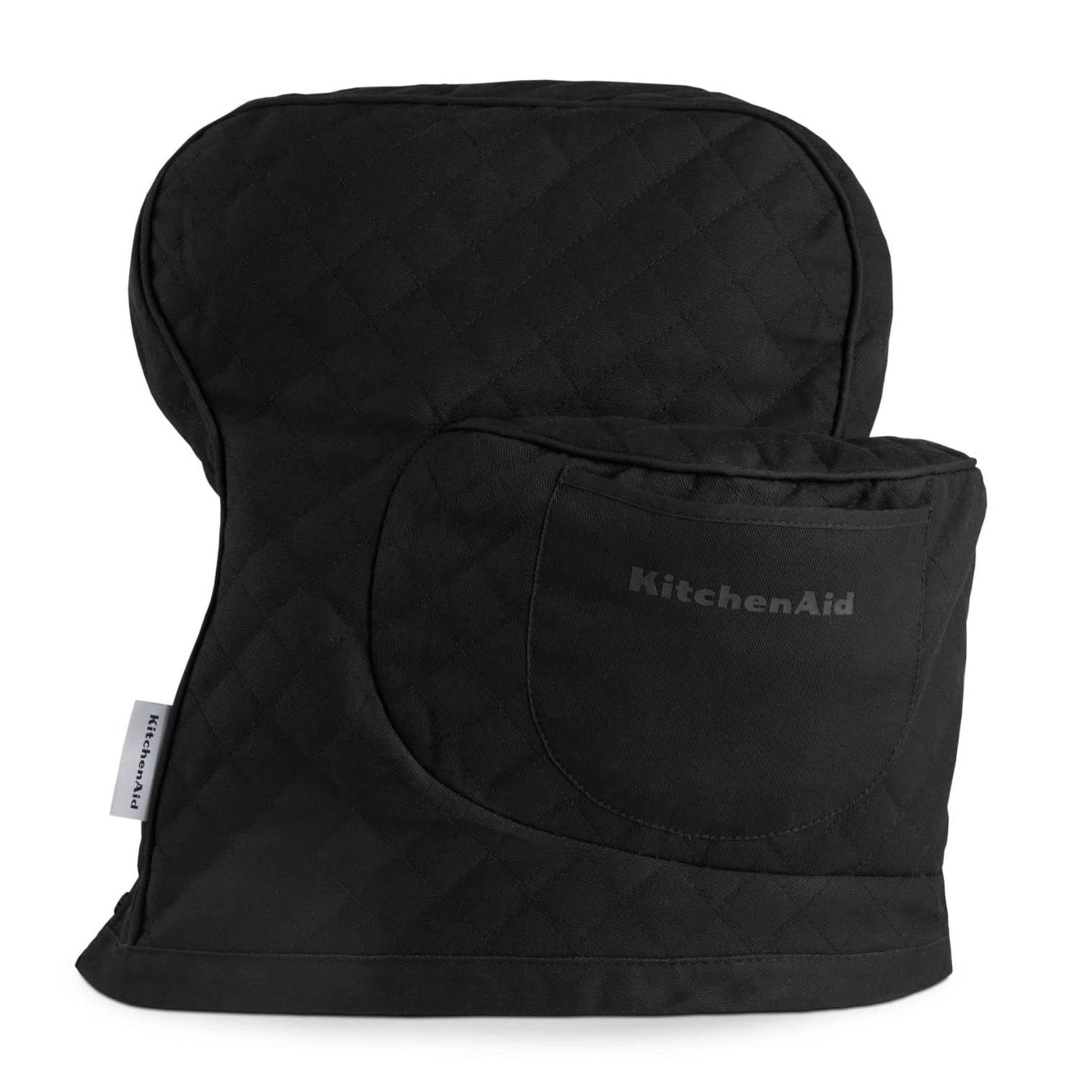 KITCHENAID Fitted Tilt-Head Solid Stand Mixer Cover with Storage Pocket, Quilted 100% Cotton, Milkshake, 14.4&quot;x18&quot;x10&quot;