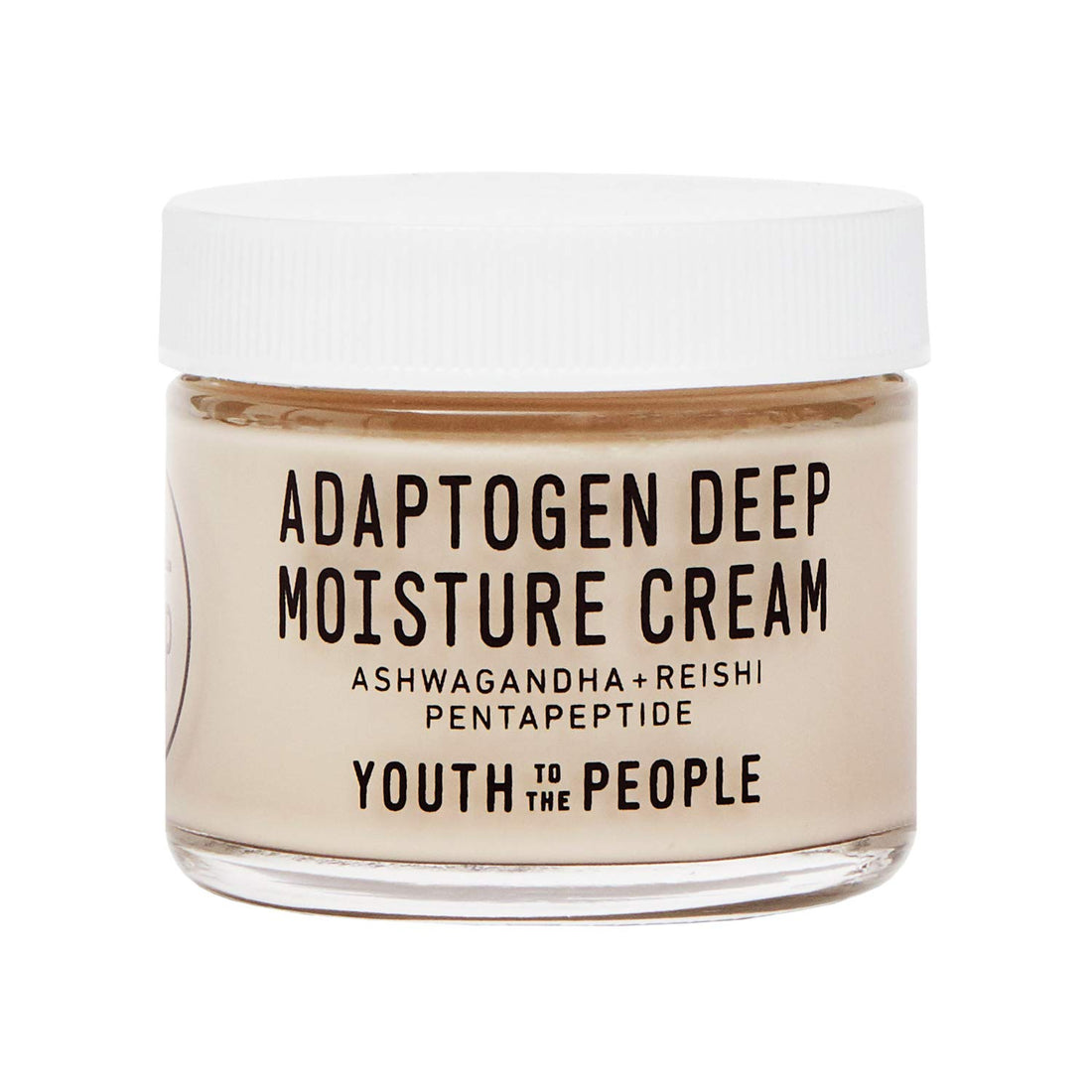 YTTP Adaptogen Hydrating Face Cream &amp; Peptide Moisturizer for Sensitive Skin - Anti Aging Facial Cream for Dryness, Redness, Fine Lines &amp; Wrinkles - Vegan Skin Care for Women &amp; Men (2oz)