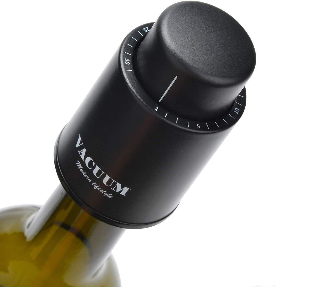 [2 PACK]Wine Bottle Stoppers,Real Vacuum Wine Stoppers,Reusable Wine Preserver,Wine Corks Keep Fresh,Best Gifts for Wine Lovers for christmas gifts.