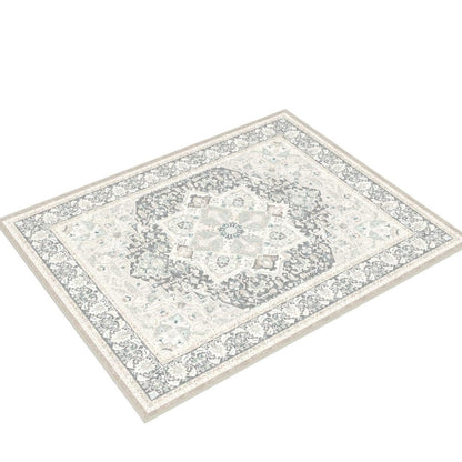 RUGGABLE Hendesi Heriz Washable Rug - Perfect Antique Vintage Area Rug for Living Room Bedroom Kitchen - Pet &amp; Child Friendly - Stain &amp; Water Resistant, Non-Slip - Abalone 2&