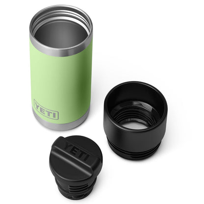 YETI Rambler 12 oz Bottle, Stainless Steel, Vacuum Insulated, with Hot Shot Cap