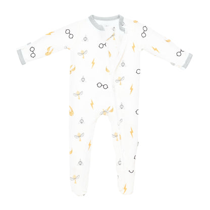 KYTE BABY Unisex Zipper Closure Footies, Rayon Made From Bamboo, 0-24 Months