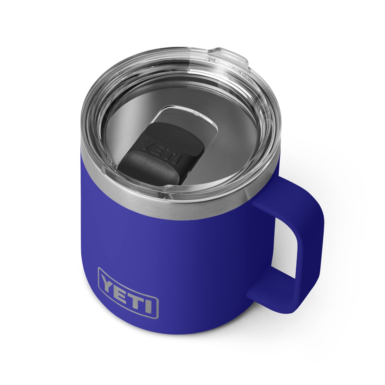 YETI Rambler 14 oz Mug, Vacuum Insulated, Stainless Steel with MagSlider Lid, Stainless