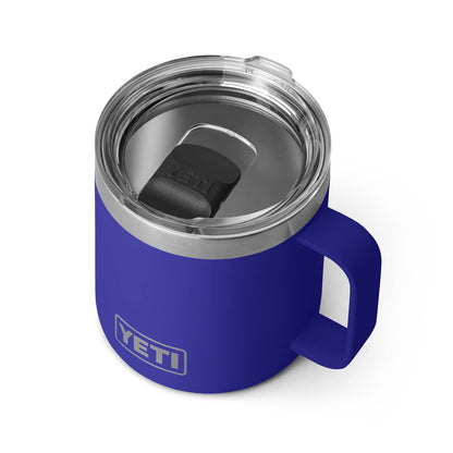 YETI Rambler 14 oz Mug, Vacuum Insulated, Stainless Steel with MagSlider Lid, Stainless