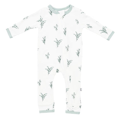 KYTE BABY Zippered Rompers, Unisex, Rayon Made from Bamboo (0-24 Months
