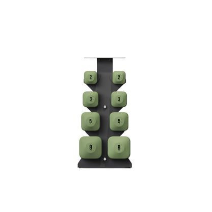 WeGym SafeGrip Dumbbells, Anti-Slip, Anti-Roll, Thick Handles, Free Weights, Square Dumbbells for Secure Workouts at Home, Weightlifting, and Personal Training