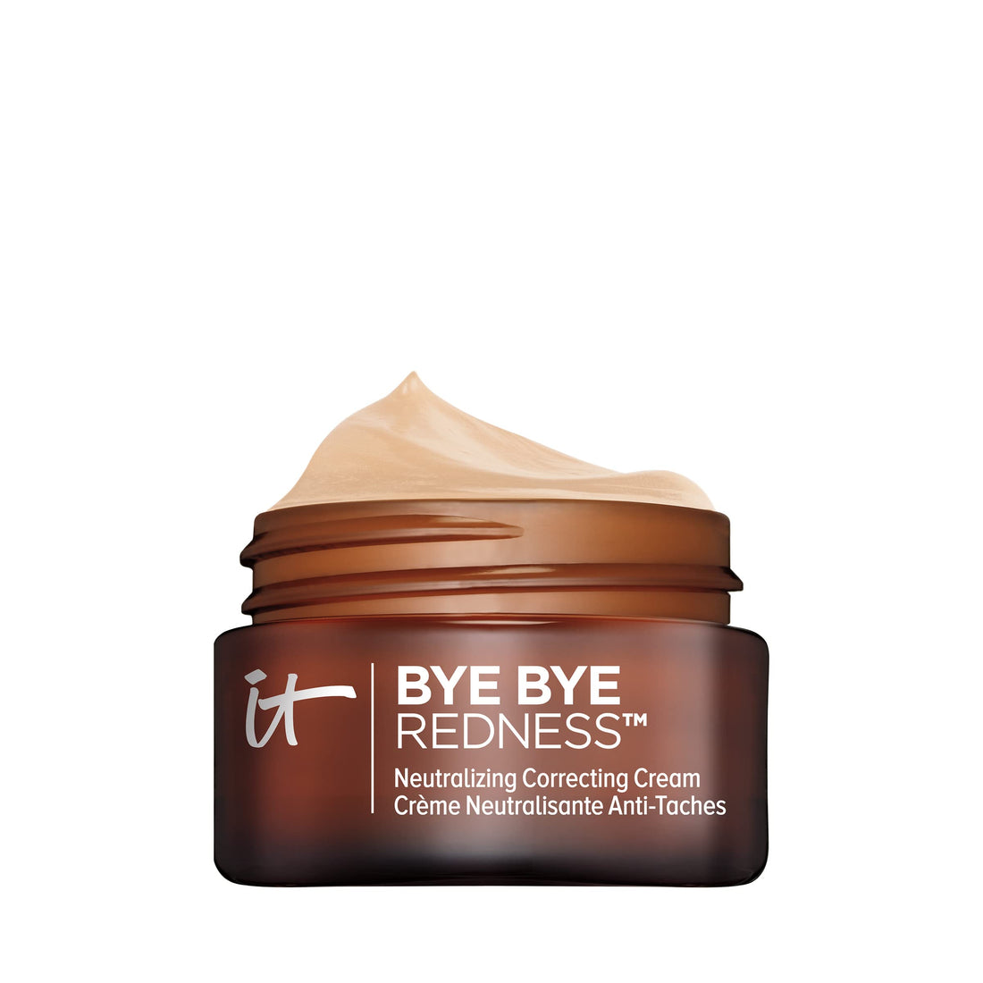 IT Cosmetics Bye Bye Redness - Neutralizing Color-Correcting Cream - Reduces Redness - Long-Wearing Coverage - With Hydrolyzed Collagen - 0.37 fl oz