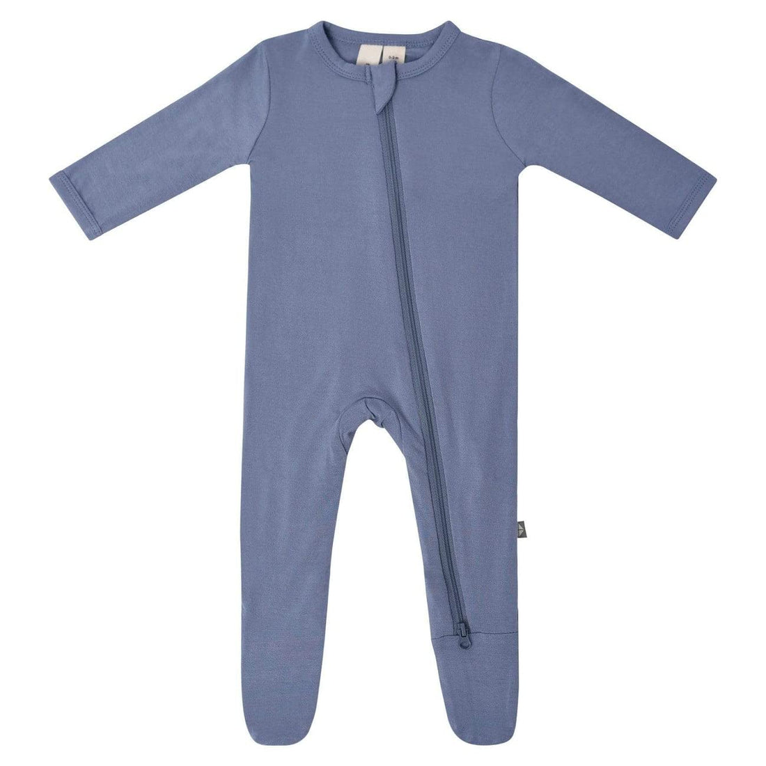 KYTE BABY Unisex Zipper Closure Footies, Rayon Made From Bamboo, 0-24 Months