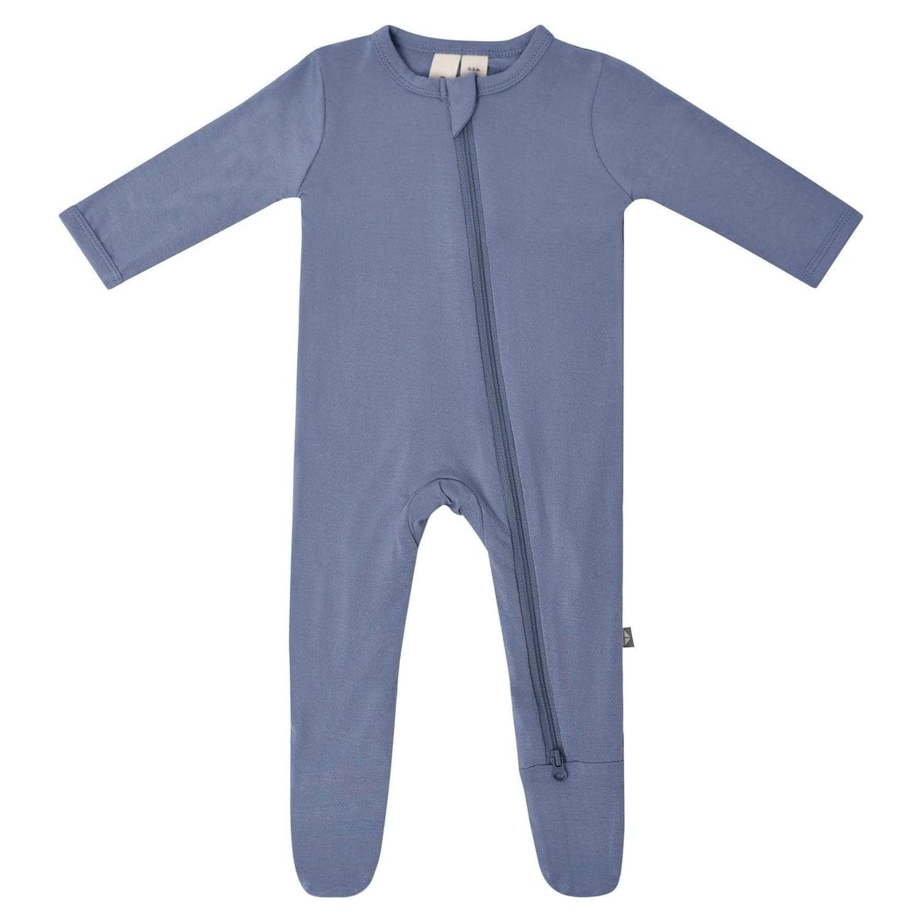 KYTE BABY Unisex Zipper Closure Footies, Rayon Made From Bamboo, 0-24 Months