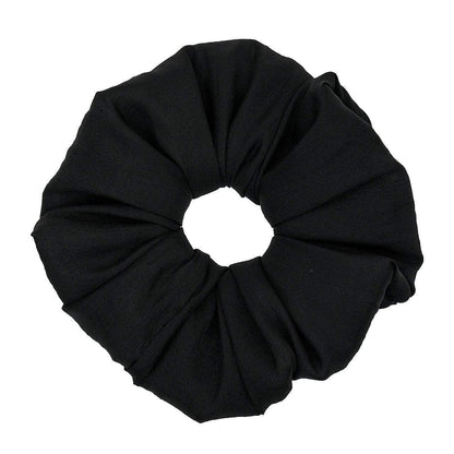 Kitsch Chiffon Dinner Scrunchie | Thick Hair Ties | No Damage Hair Accessories | Ponytail Holder for Girls | Holiday Gift for Women - Blush