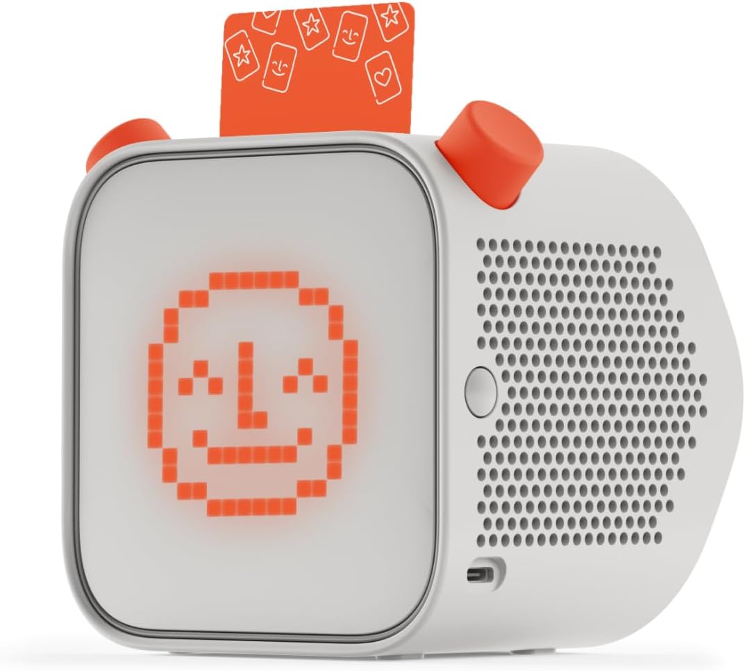 Yoto Player (3rd Gen.) + Make Your Own Card – Kids Bluetooth Audio Speaker, All-in-1 Screen-Free Device Plays Stories Music Podcasts Radio White Noise Thermometer Nightlight Ok-to-Wake Alarm Clock