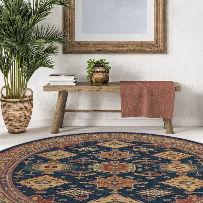 RUGGABLE – Cambria Ruby – Machine Washable Runner Rug – Pet &amp; Child Friendly – Stain &amp; Water Resistant – Non-Slip – 2.5&