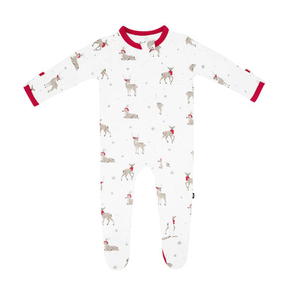 KYTE BABY Unisex Zipper Closure Footies, Rayon Made From Bamboo, 0-24 Months