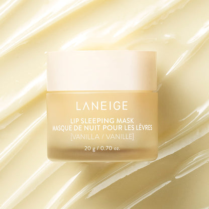 LANEIGE Lip Sleeping Mask: Nourish, Hydrate, Vitamin C, Murumuru &amp; Shea Butter, Antioxidants, Flaky, Dry Lips