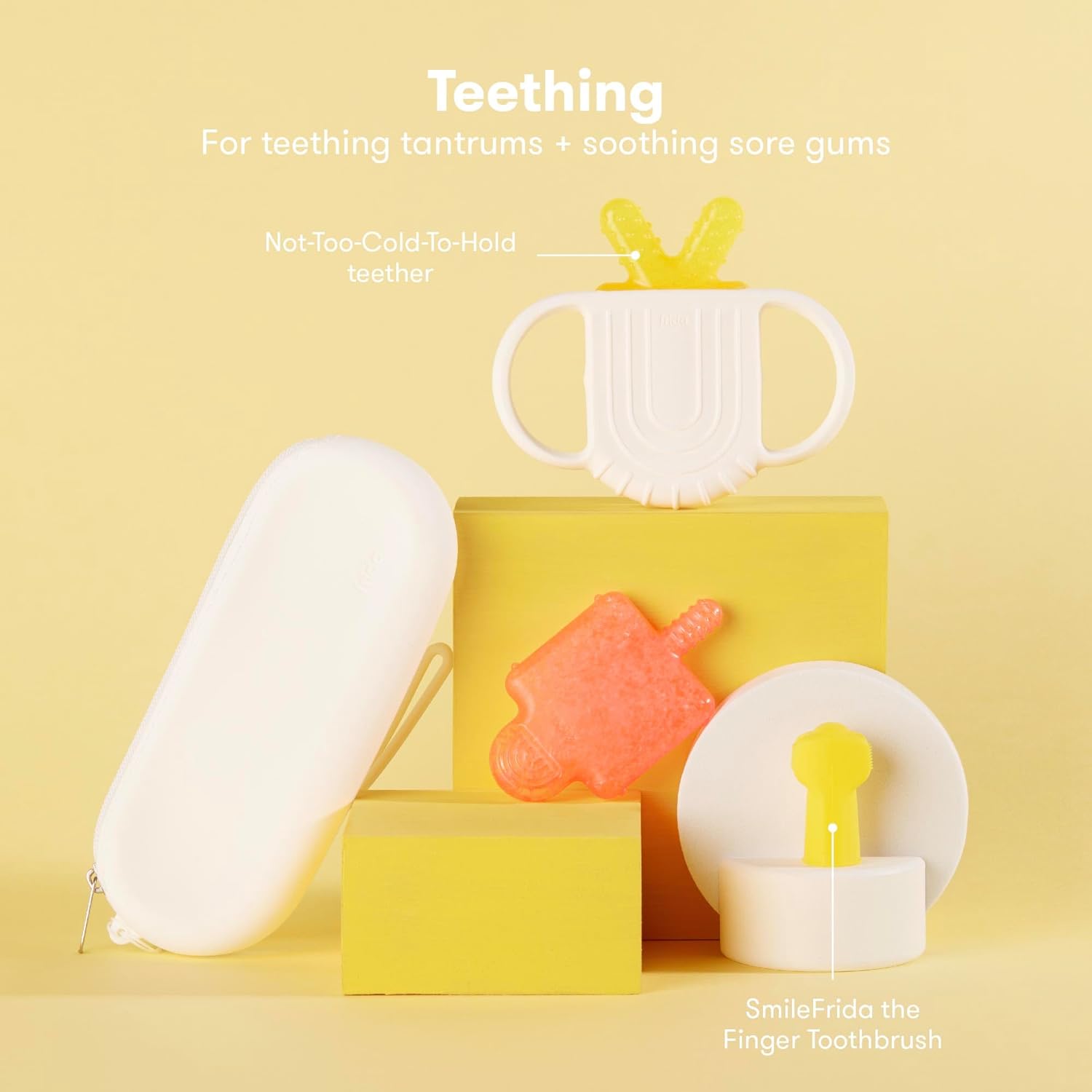 Frida Baby Ultimate Baby Kit | Baby Essentials Gift Set Includes Wellness, Sick Day, Gas Relief Essentials, Grooming Tools &amp; Teething Toys