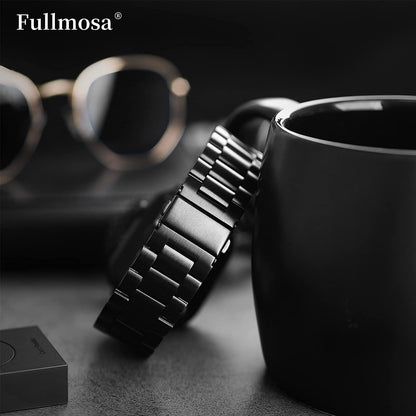 Fullmosa Compatible with Apple Watch Band 49mm 45mm 44mm 42mm 41mm 40mm 38mm, Stainless Steel iWatch Band with Case Compatible for Apple Watch Ultra 2 Ultra Series 10 9 8 7 6 5 4 3 2 1&amp;iWatch SE