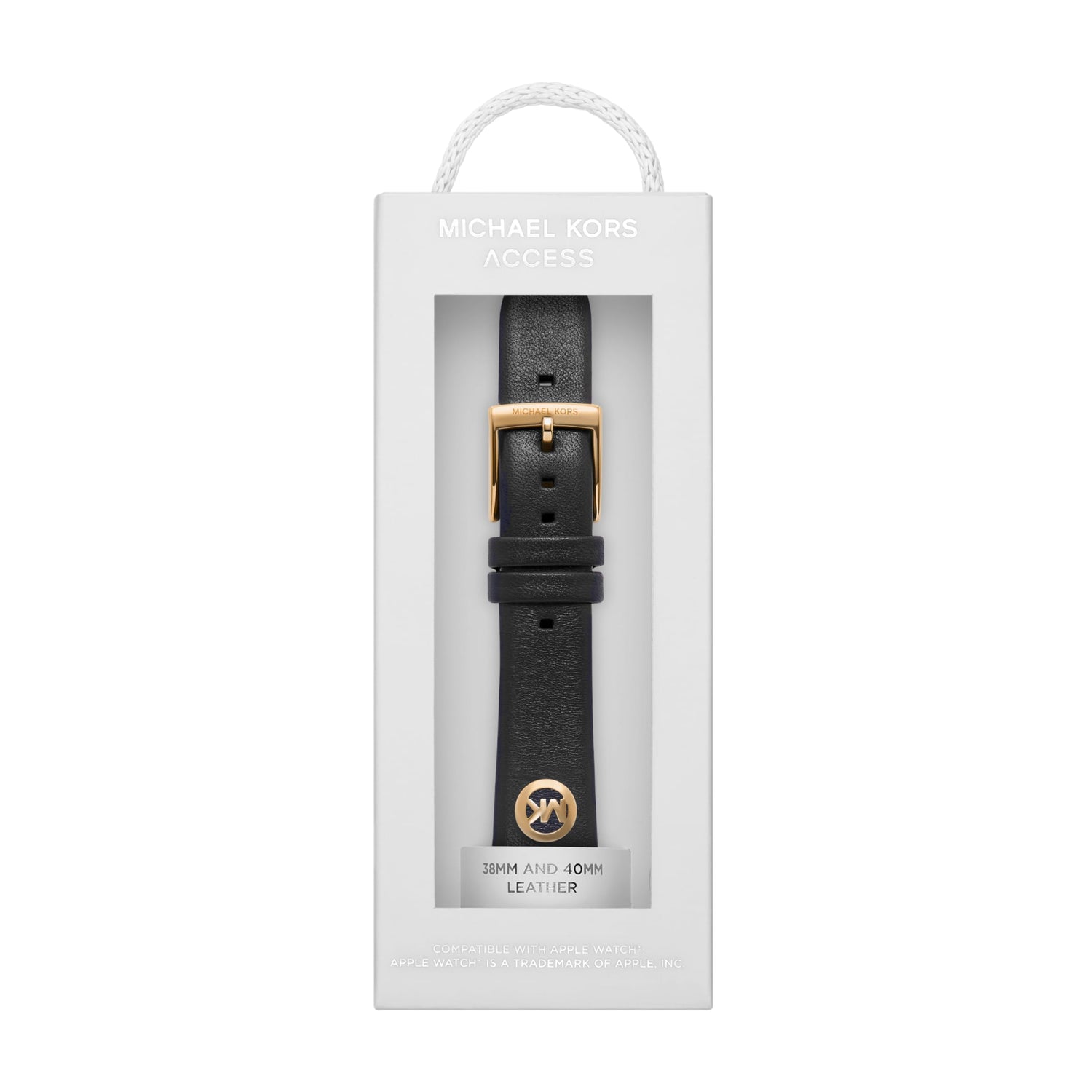 Michael Kors Band for Apple Watch; Silicone or Leather Smart Watch Bands for Women; Compatible with Apple Watch 38mm, 40mm, 41mm