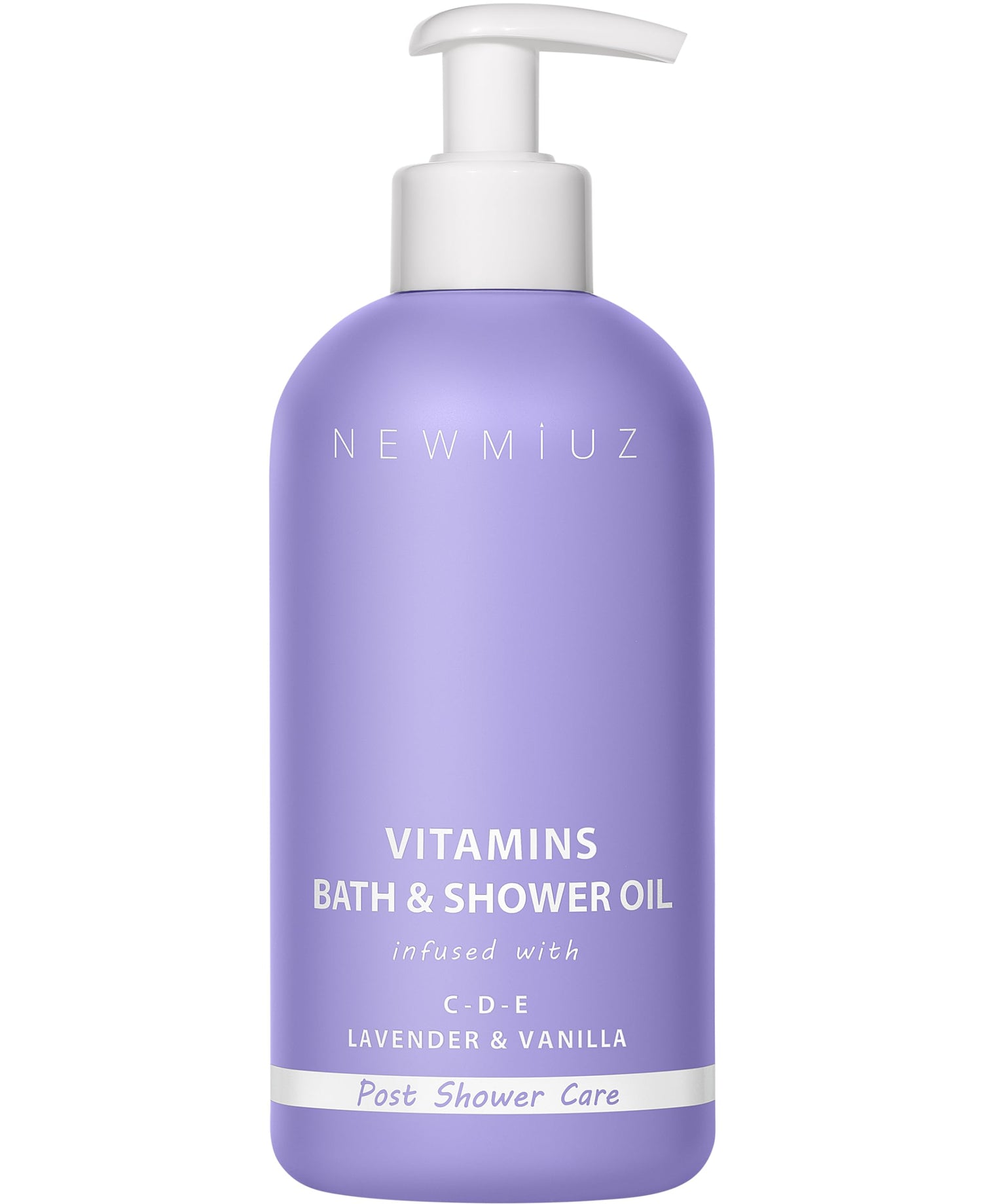 Vitamin Shower Oil Body Wash - Natural Post Shower Care for Dry Skin in Shower Cleansing &amp; Nourishing Moisturizing lotion Body &amp; Legs Non Greasy Lavender Vanilla Spa Self Care Spa Gift