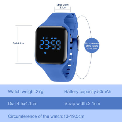 Kids Watch, No App Fitness Tracker Watch for Kids Teenager Digital Watch with Steps Counter/Distance/Calories/Alarm/Stopwatch Fitness Watch for Kids Girls Boys Gift for Teens