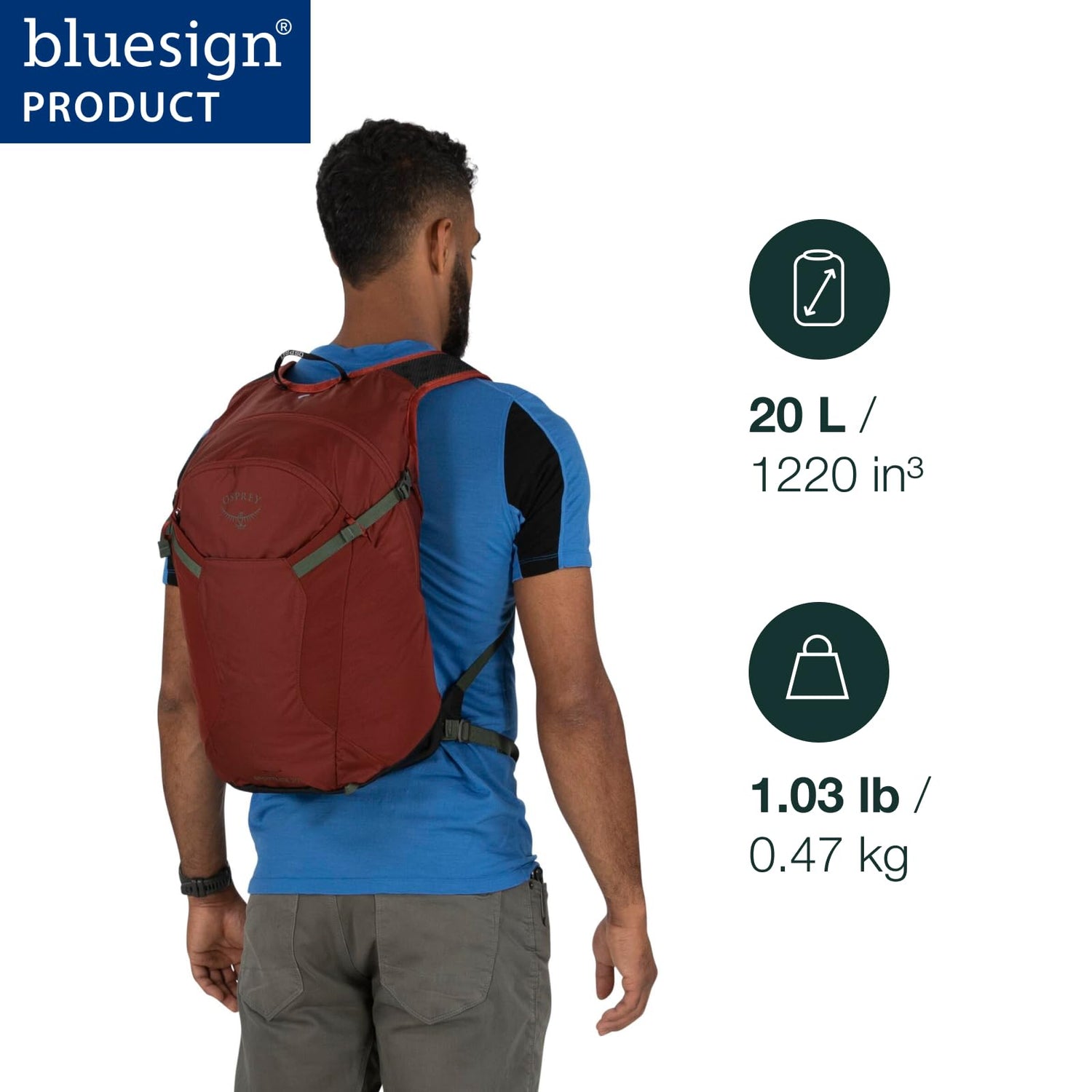 Osprey Sportlite 20L Unisex Hiking Backpack