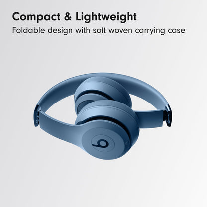 Beats Solo 4 - Wireless Bluetooth On-Ear Headphones, Apple &amp; Android Compatible, Up to 50 Hours of Battery Life - Cloud Pink