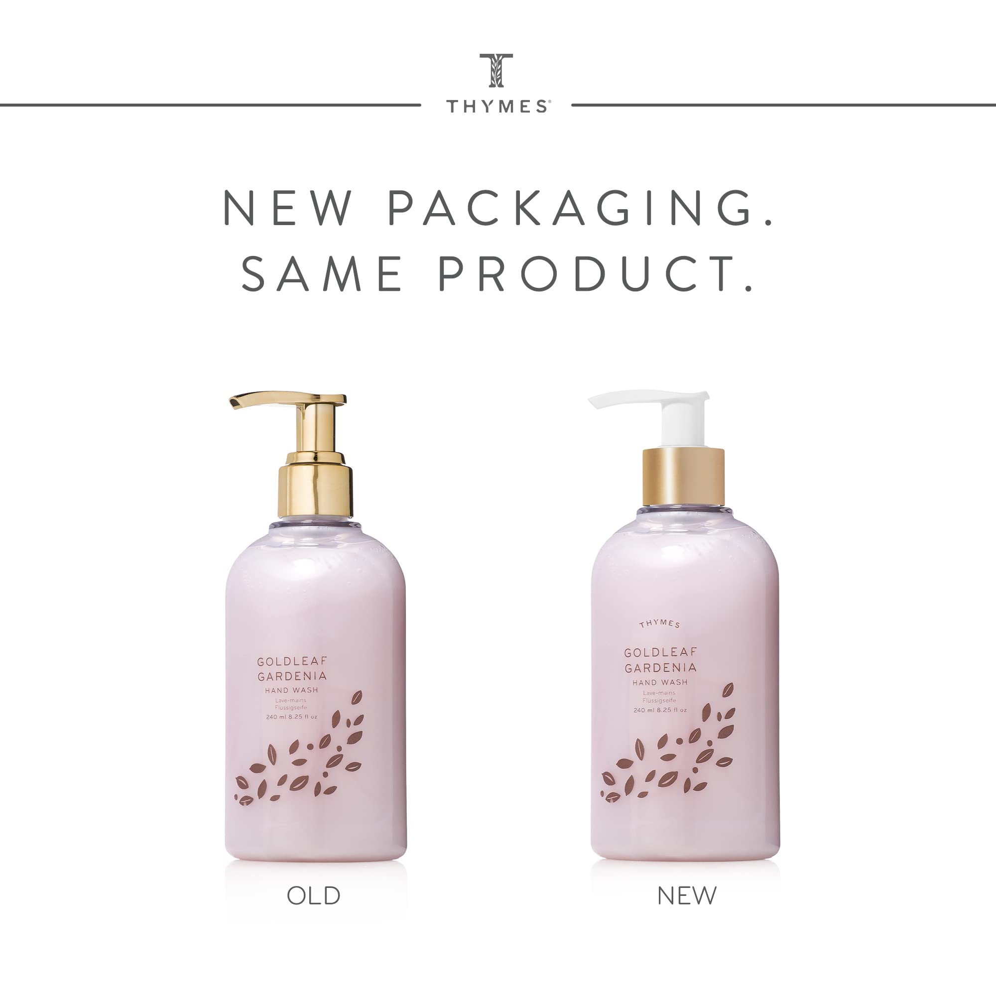 Thymes Eucalyptus Hand Wash - Liquid Hand Soap with Nourishing Ingredients - Eucalyptus Scented Skin Care Soap Dispenser - Botanical Fragrance, Glycerin &amp; Jojoba, Lightly Scented (8.25 oz)
