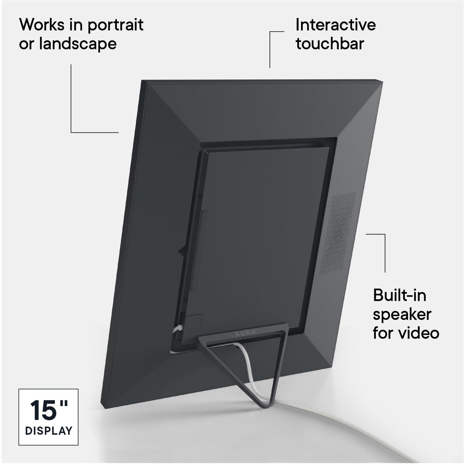 Aura Digital Picture Frame - 10.1&quot; HD Mat Display | Wirecutter&